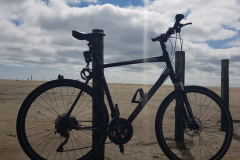 Fahrradtour am Böhler Strand