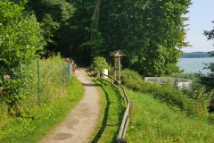 Fahrradweg am Kellersee