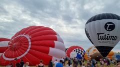 Balloon Sail auf dem Nordmarksportfeld