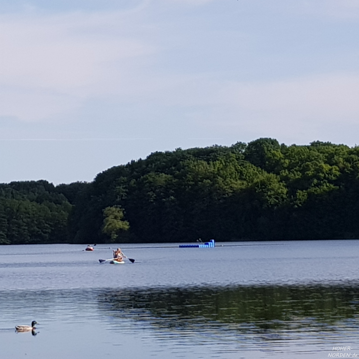 Wassersport auf dem Mözener See