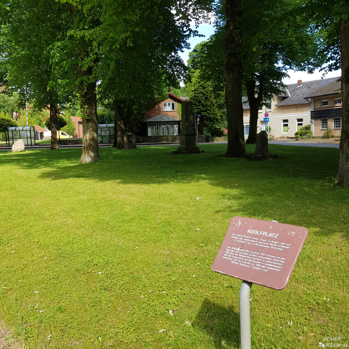 Adolfplatz in Bornhöved