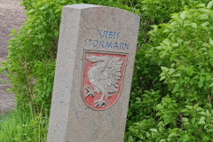 Grenzstein Kreis Stormarn