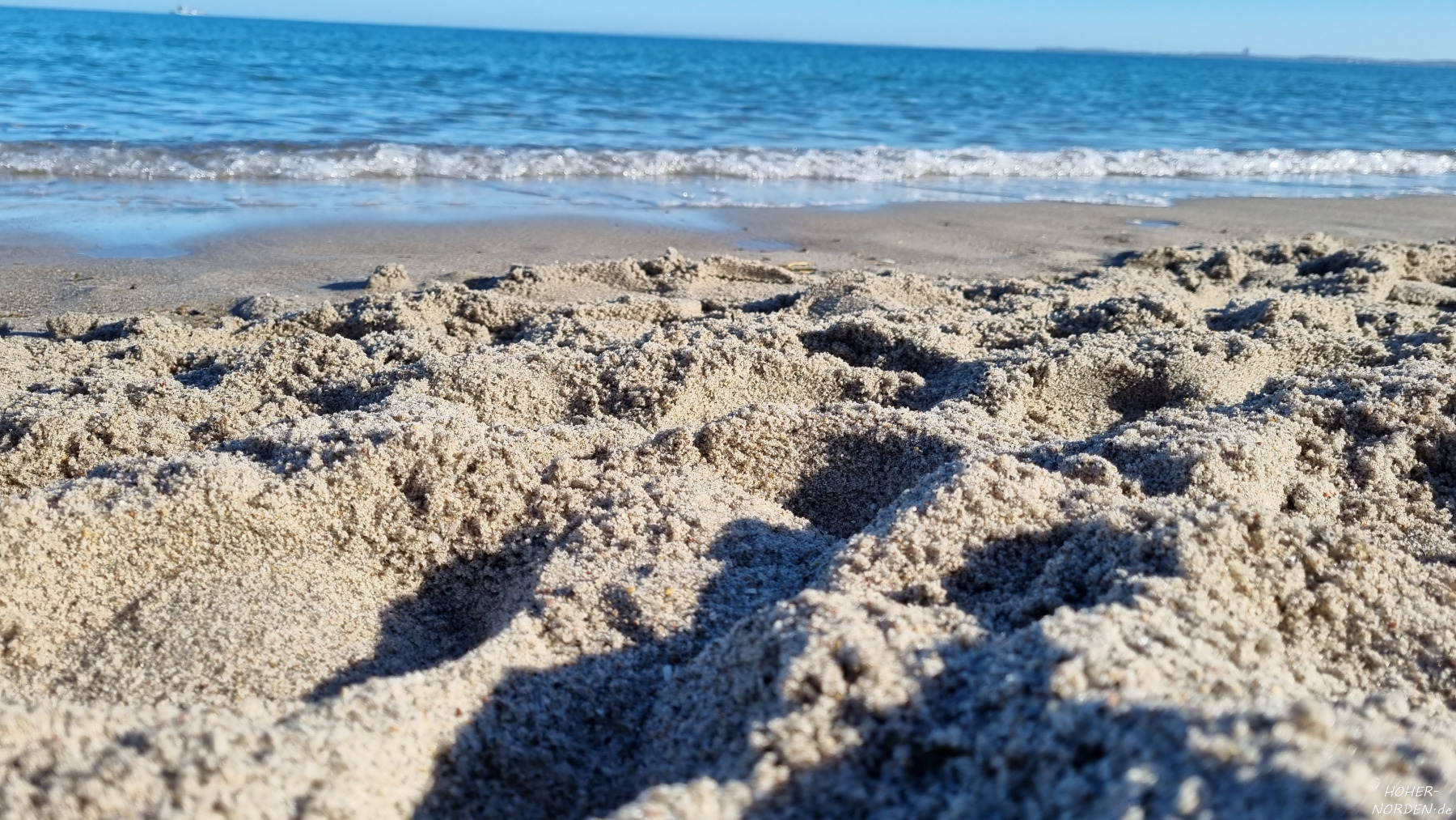 Sand und Meer in Scharbeutz