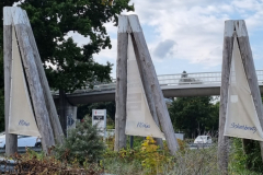 Geh- und Radwegbrücke "Weiße Brücke" in Scharbeutz
