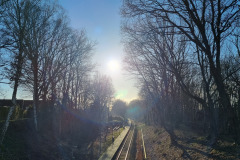 Bahnstrecke in Sierksdorf