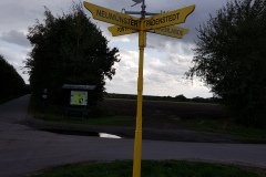 Wegweiser in Padenstedt Wegweiser in Padenstedt
