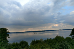 Blick auf den Plöner See  von Nehmten aus