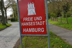 Hamburg Schild am Mühlenbrook