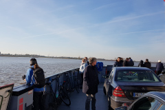 Auf der Fähre Wischhafen-Glückstadt